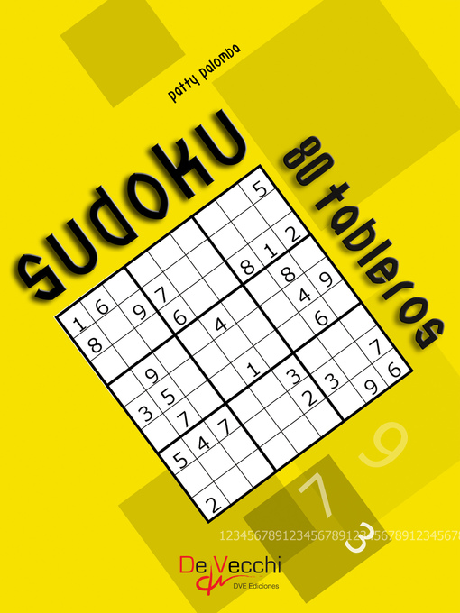 Title details for Sudoku--80 tableros by Patty Palomba - Available